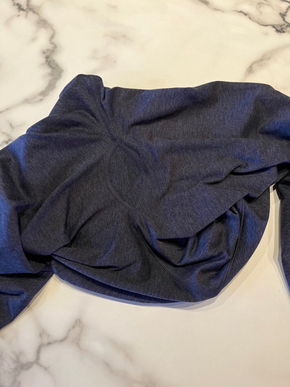 Athleta Salutation Stash Pocket II Softluxe Tights - Heather Navy Small - Picture 8 of 13
